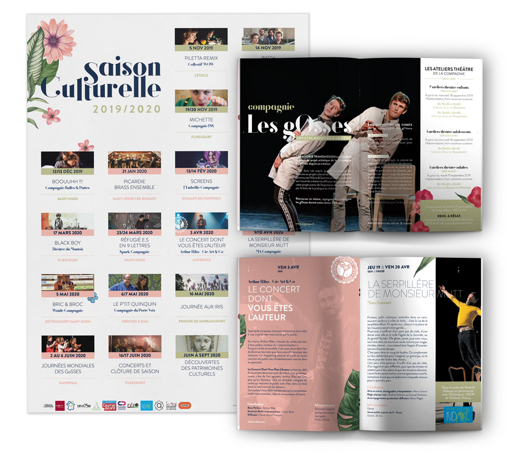 Nièvre et Somme saison culturelle 2019